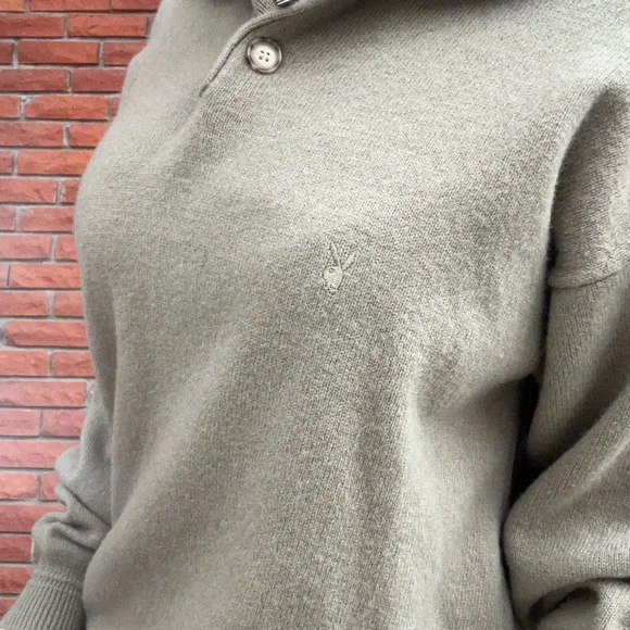 Wool Playboy collared pullover - Picture 5 of 7